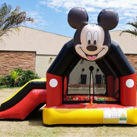 Piscina de Bolinha Mickey com Escorrega