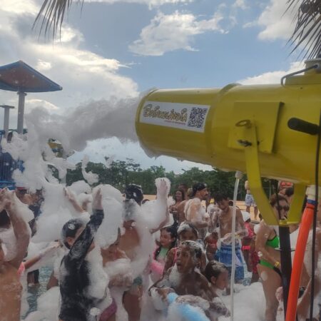 Canhão de espuma